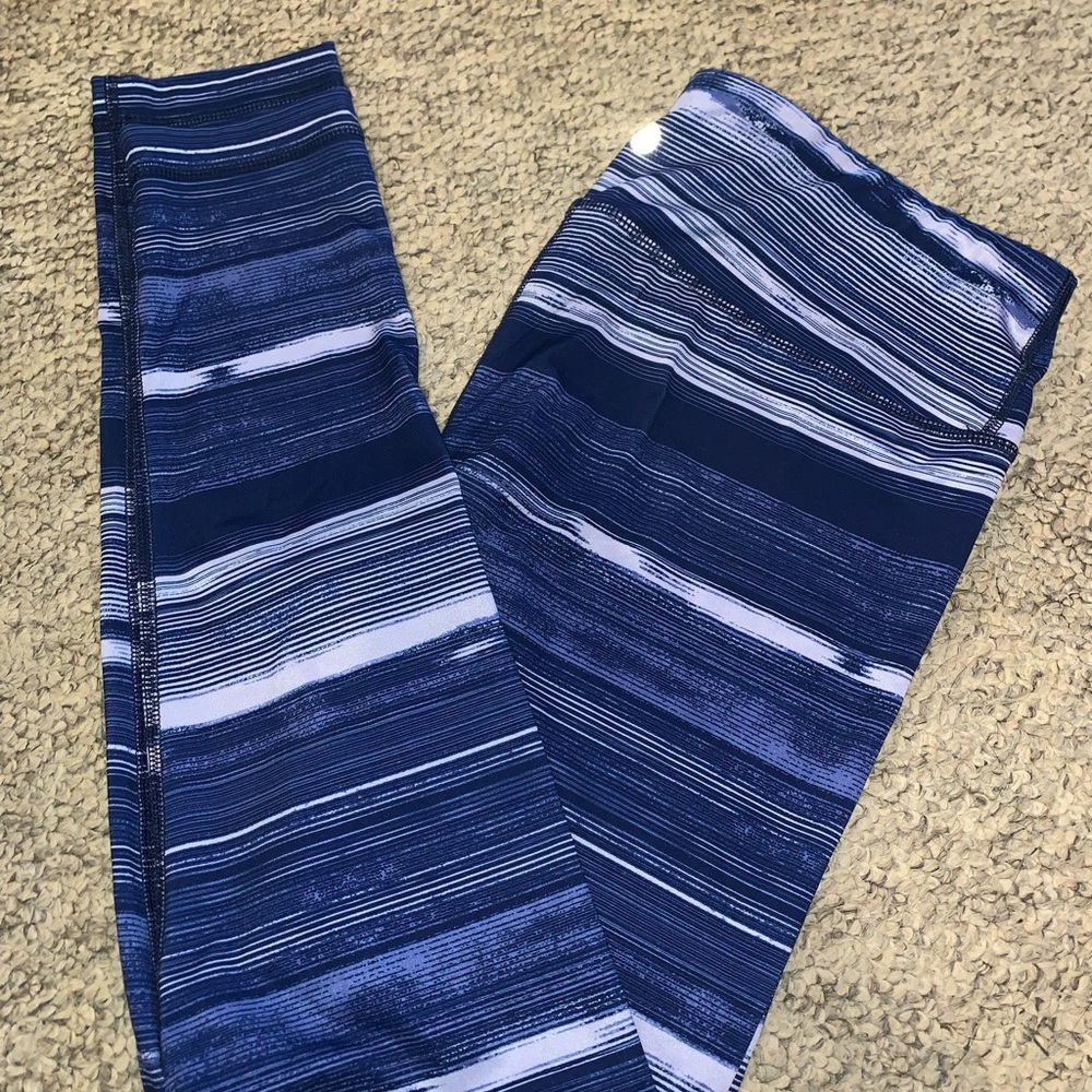 purple ombré leggings